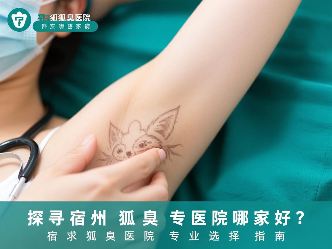 探寻宿州狐臭医院哪家好？宿州狐臭医院专业选择指南