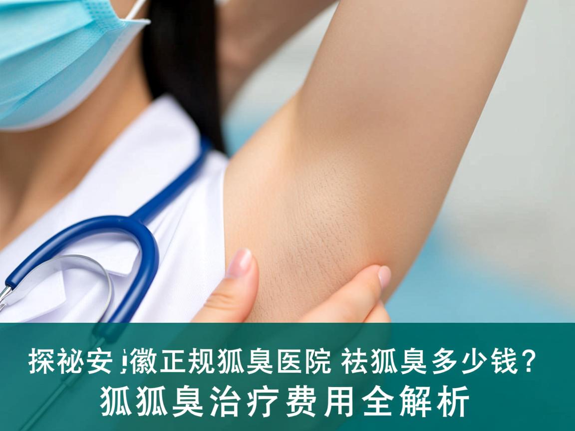 探秘安徽正规狐臭医院，祛狐臭多少钱，狐臭治疗费用全解析