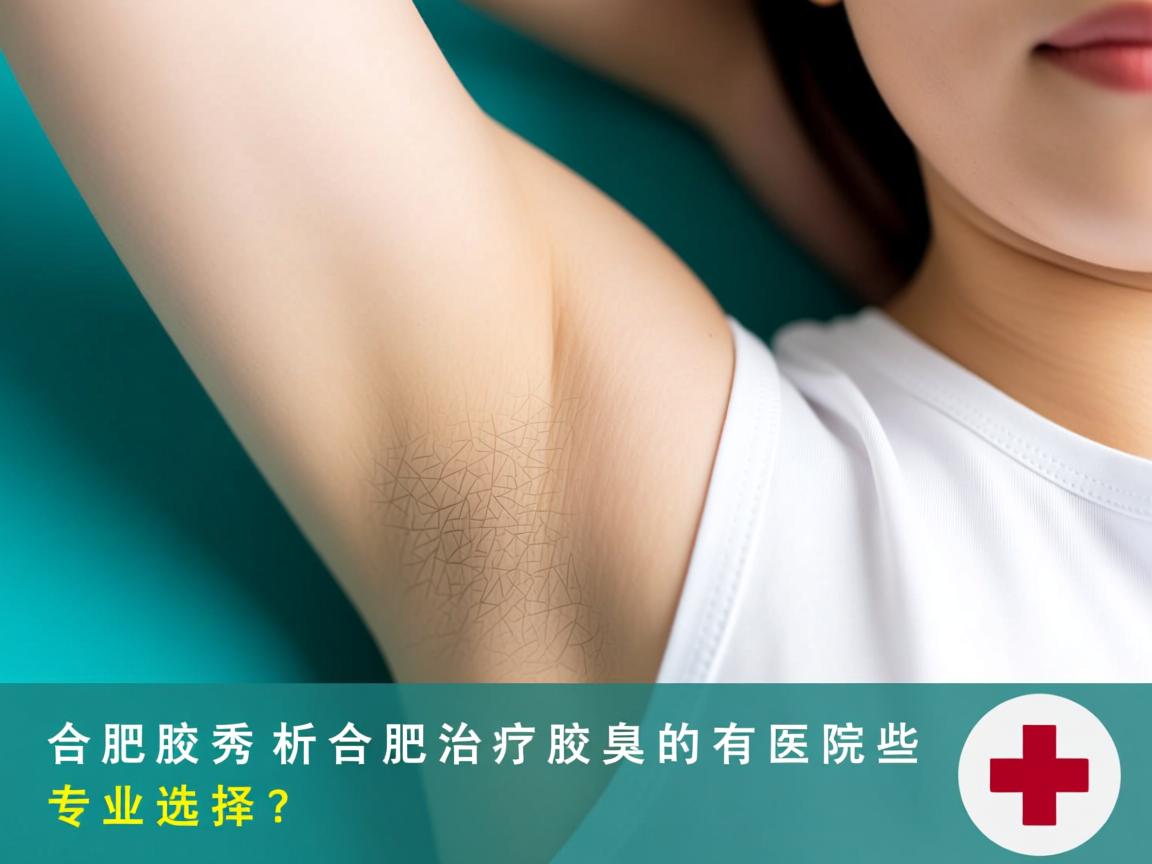 合肥腋秀解析，合肥治疗腋臭的医院有哪些专业选择？