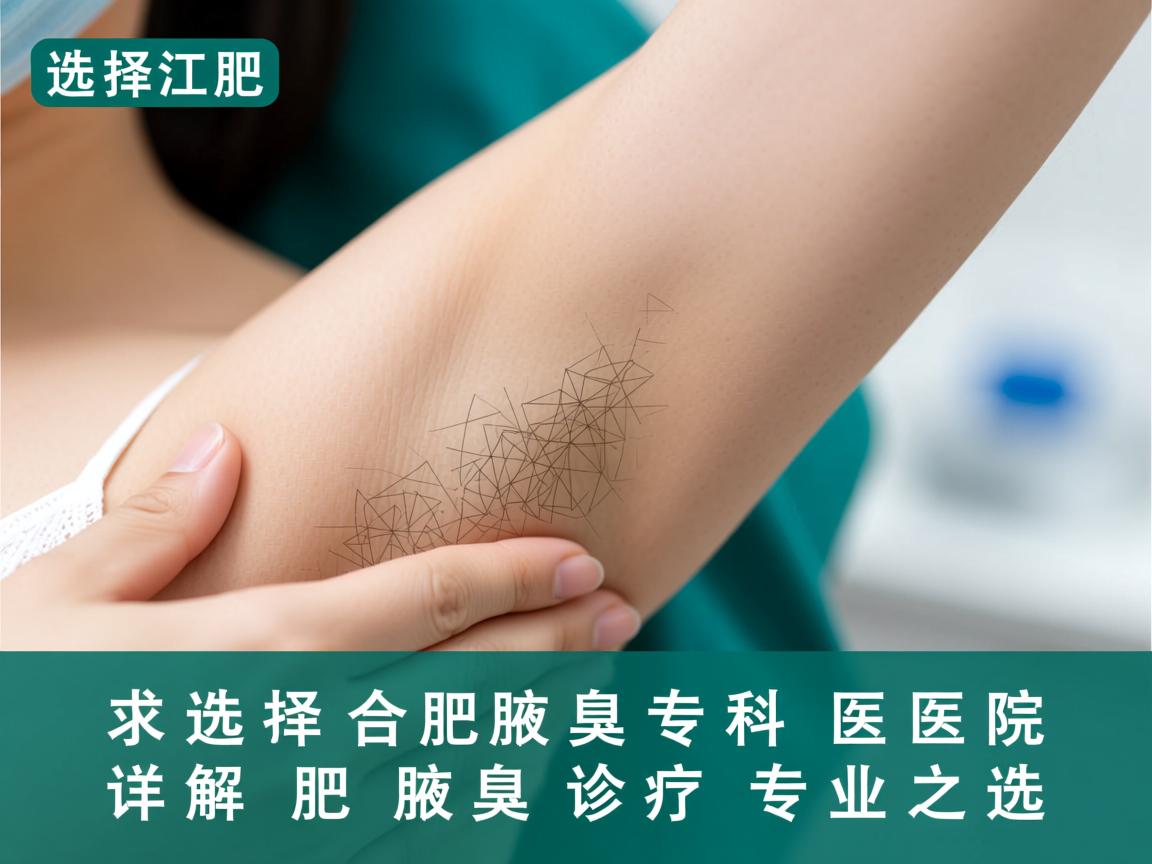 选择合肥腋臭专科医院，详解合肥腋臭诊疗的专业之选