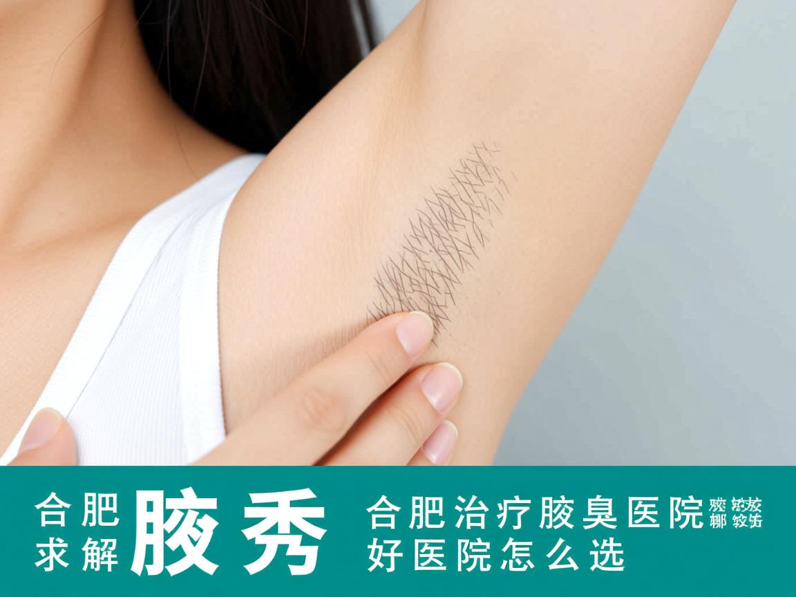 合肥腋秀解析，合肥治疗腋臭医院哪家比较好，好医院怎么选