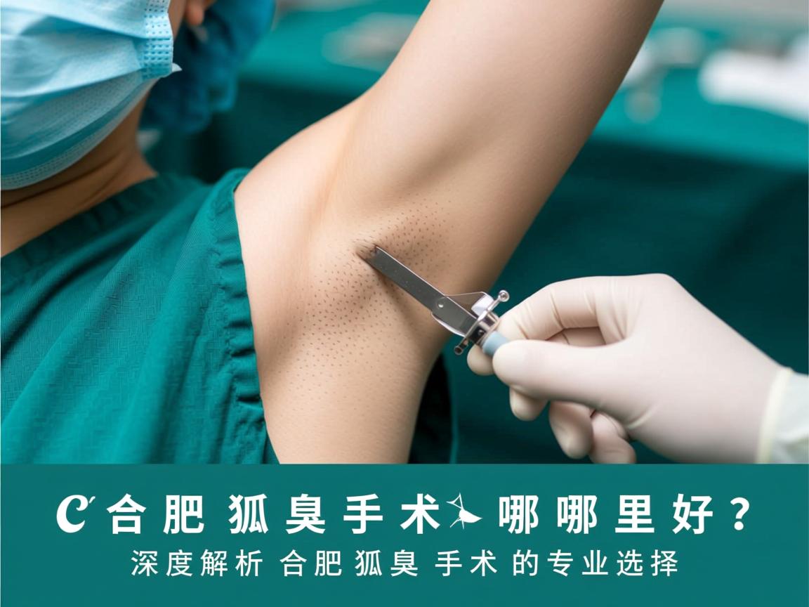 合肥狐臭手术哪里好？深度解析合肥狐臭手术的专业选择