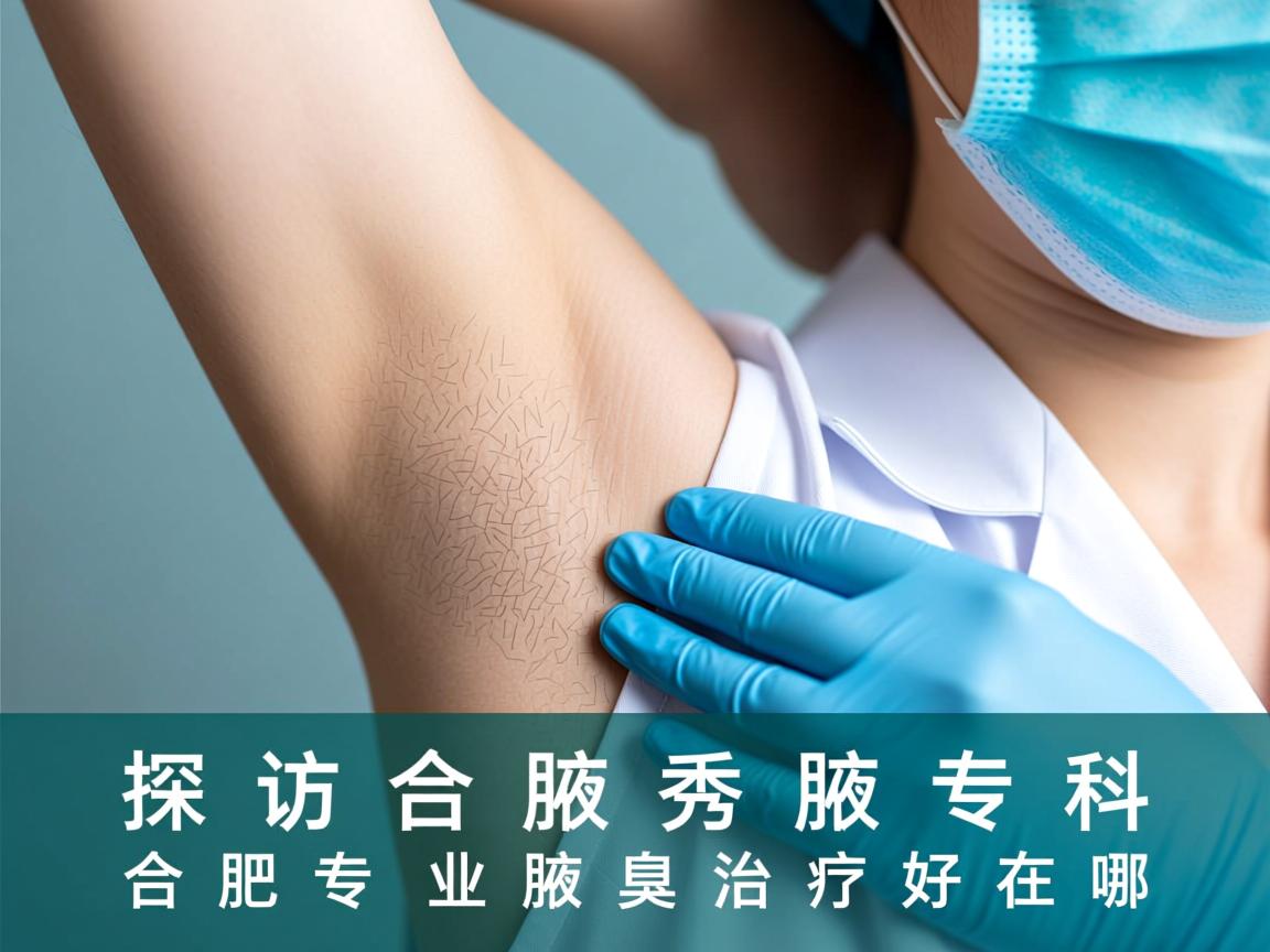 探访合肥腋秀腋臭专科，解析合肥专业腋臭治疗好在哪