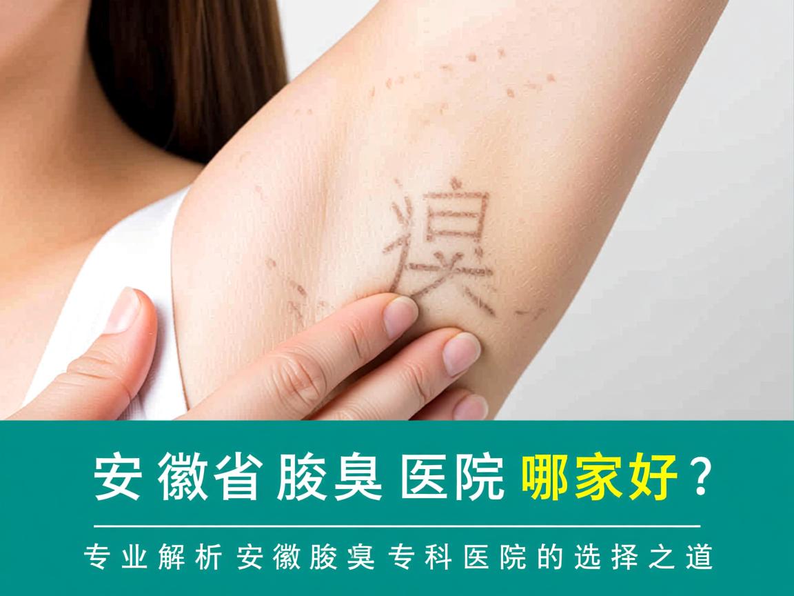安徽省腋臭医院哪家好?专业解析安徽腋臭专科医院的选择之道 安徽省腋臭医院哪家好?专业解析安徽腋臭专科医院的选择之道