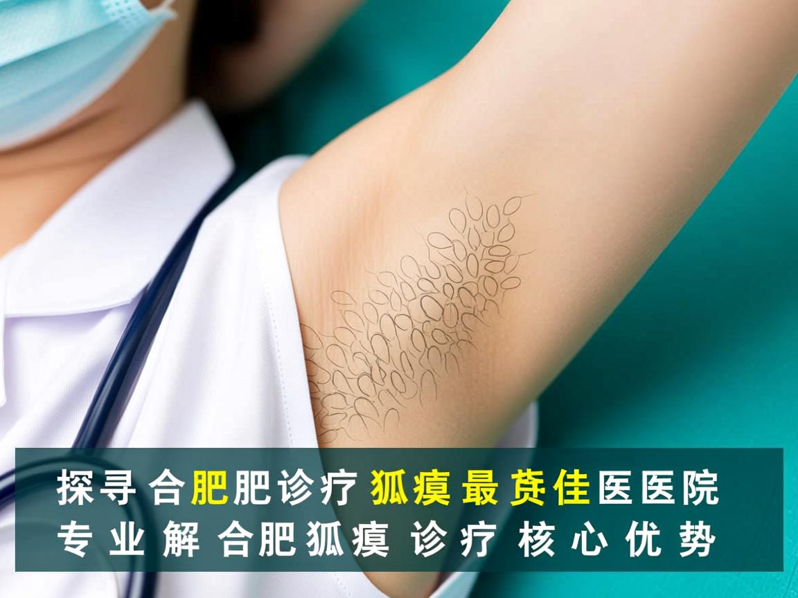 探寻合肥诊疗狐臭最佳医院，专业解析合肥狐臭诊疗核心优势