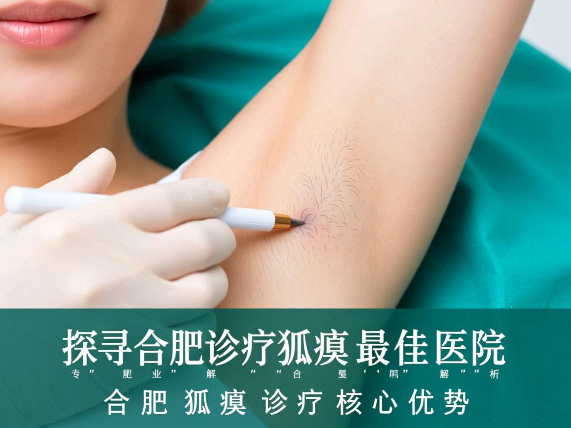 探寻合肥诊疗狐臭最佳医院，专业解析合肥狐臭诊疗核心优势