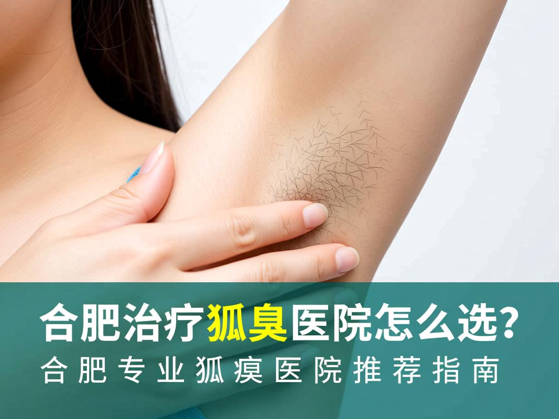 合肥治疗狐臭医院怎么选？合肥专业狐臭医院推荐指南