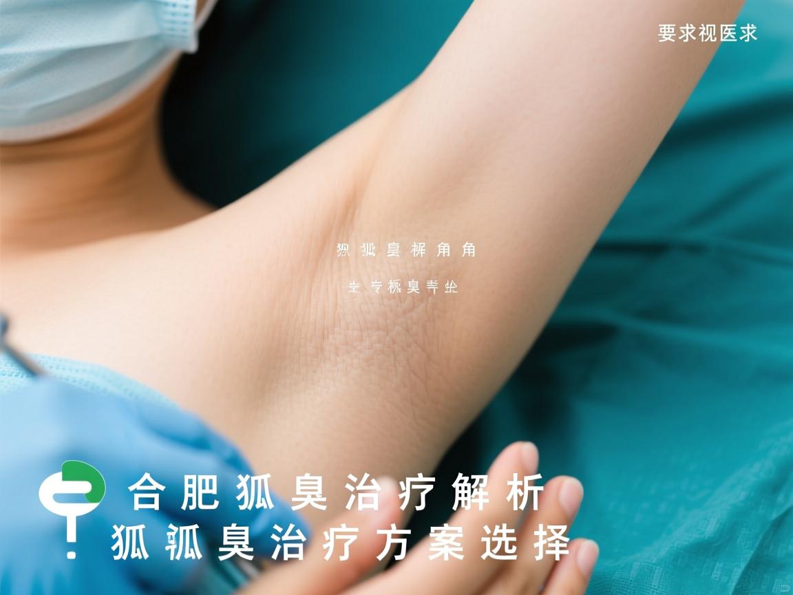 合肥狐臭治疗解析，专业视角下的狐臭治疗方案选择