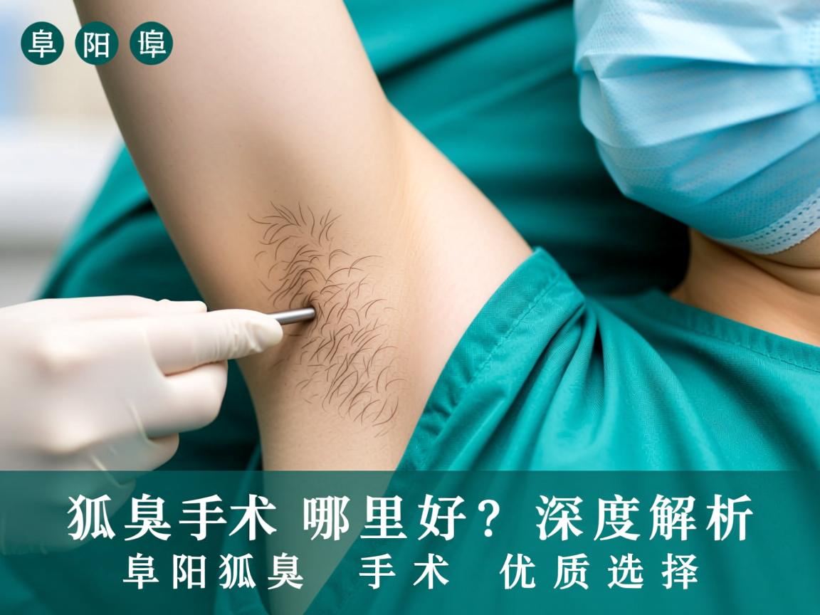 阜阳开狐臭手术哪里好？深度解析阜阳狐臭手术优质选择