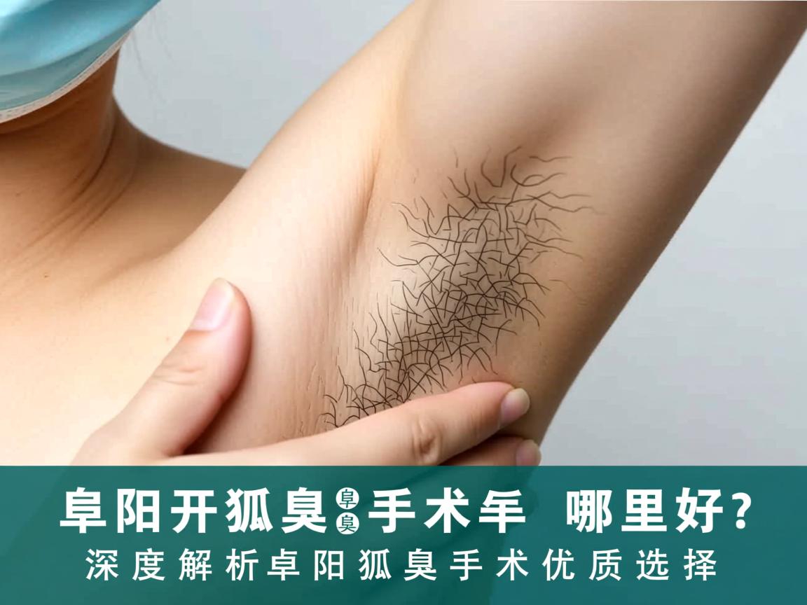 阜阳开狐臭手术哪里好？深度解析阜阳狐臭手术优质选择