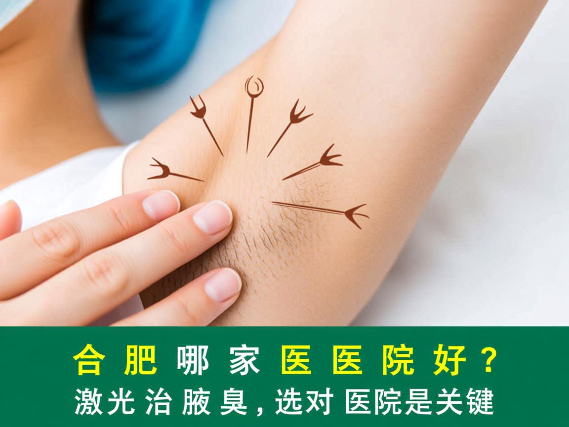 合肥哪家医院好？激光治腋臭，选对医院是关键