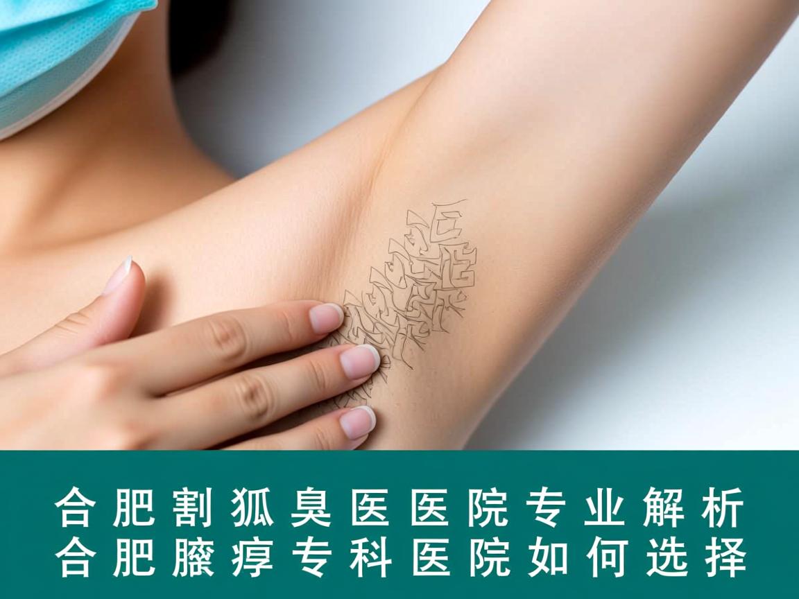 合肥割狐臭医院专业解析，合肥腋臭专科医院如何选择