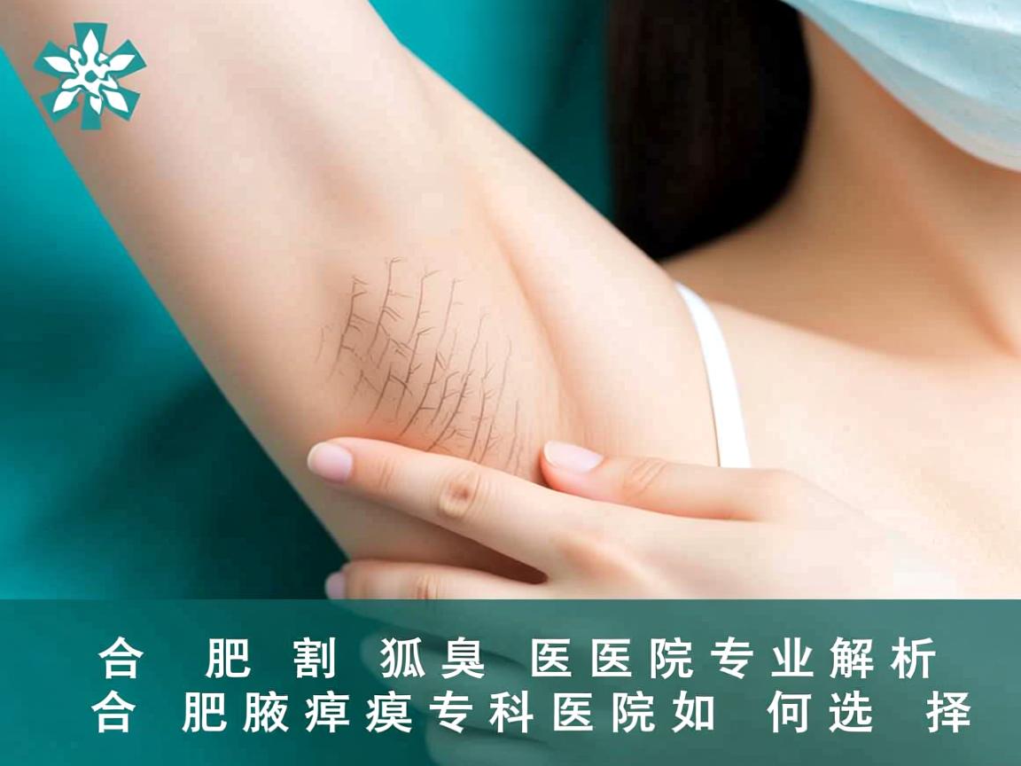 合肥割狐臭医院专业解析，合肥腋臭专科医院如何选择