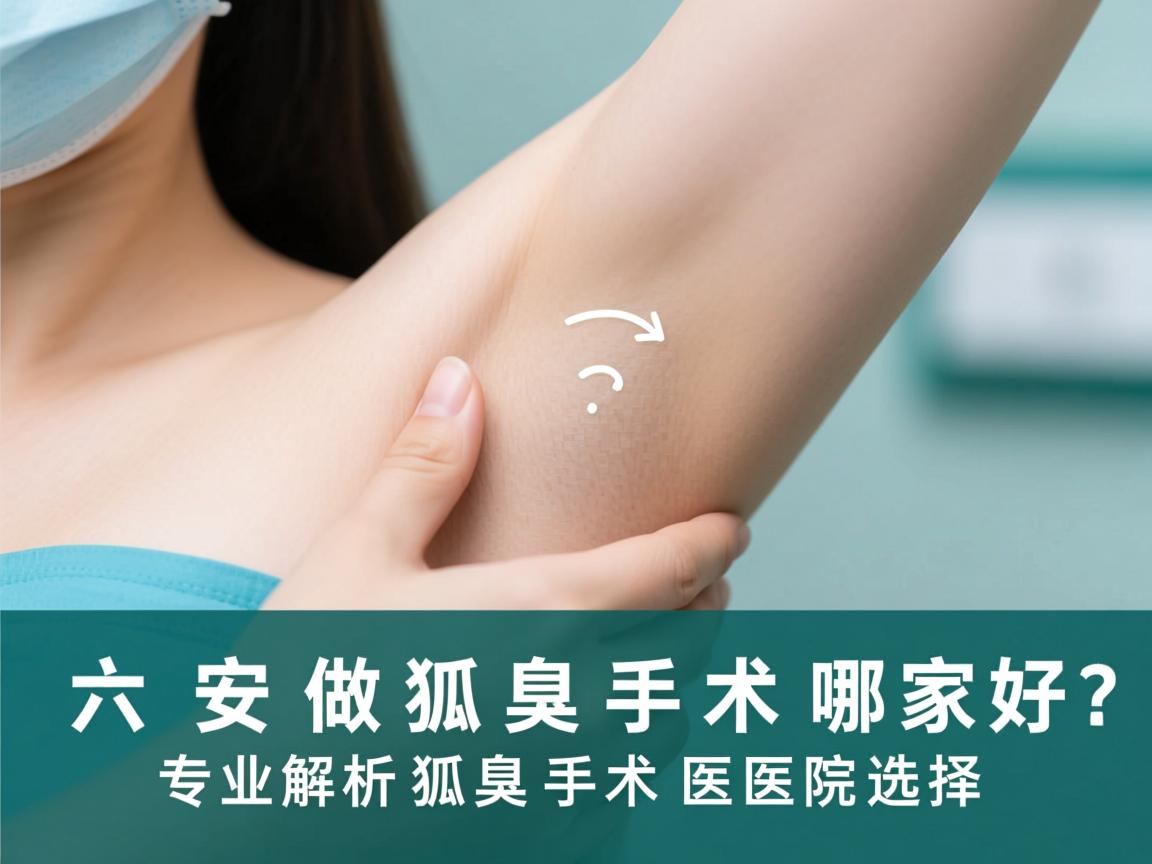 六安做狐臭手术哪家好?专业解析狐臭手术医院选择 六安做狐臭手术哪家好?专业解析狐臭手术医院选择