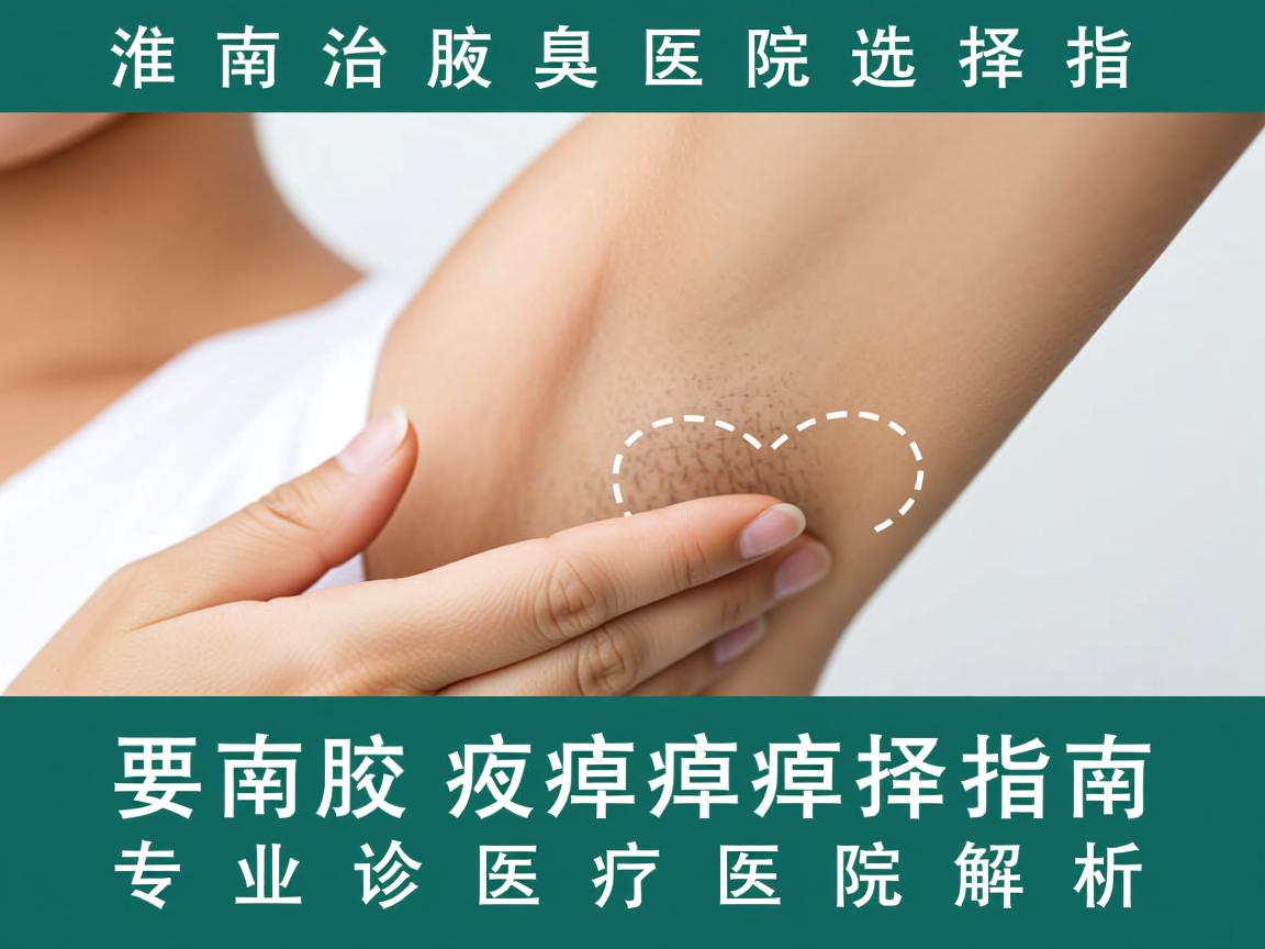 淮南治疗腋臭医院选择指南，专业腋臭诊疗医院解析