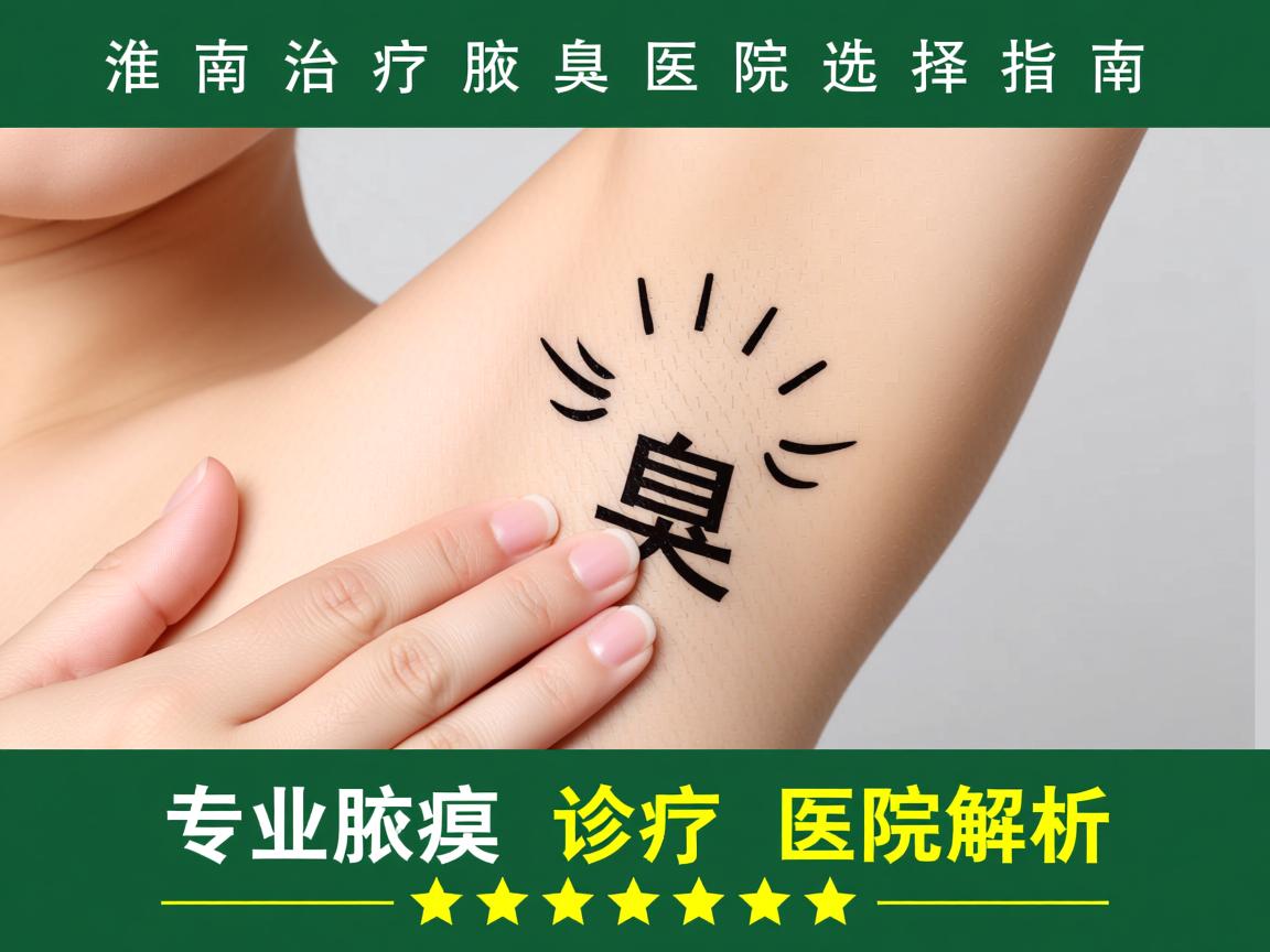 淮南治疗腋臭医院选择指南，专业腋臭诊疗医院解析