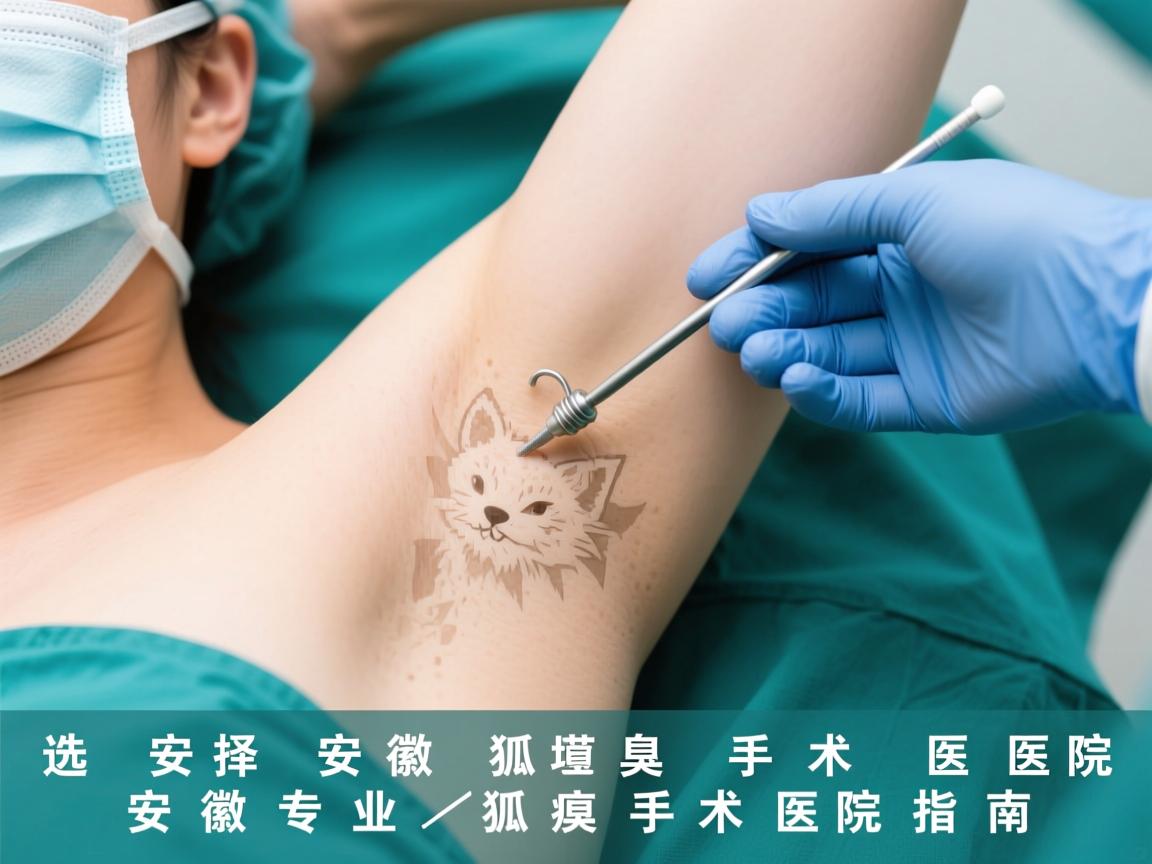 选择安徽狐臭手术医院，安徽专业狐臭手术医院指南