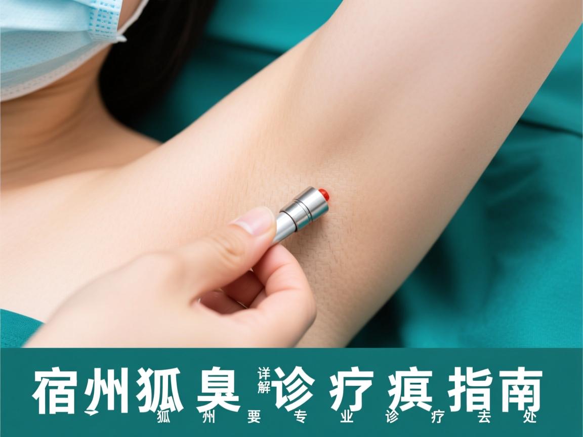 宿州狐臭诊疗指南，详解宿州狐臭专业诊疗去处