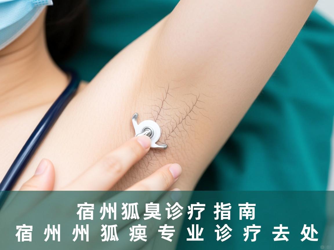 宿州狐臭诊疗指南，详解宿州狐臭专业诊疗去处