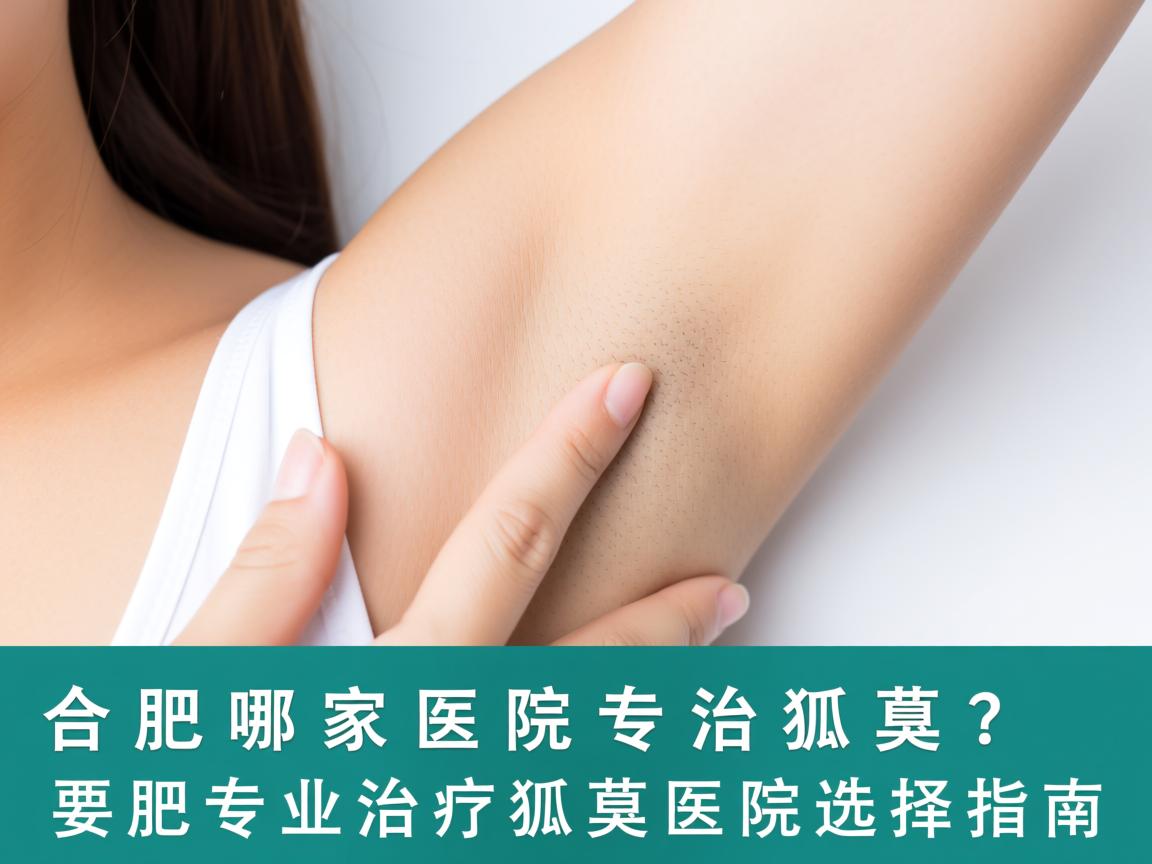 合肥哪家医院专治狐臭？合肥专业治疗狐臭的医院选择指南