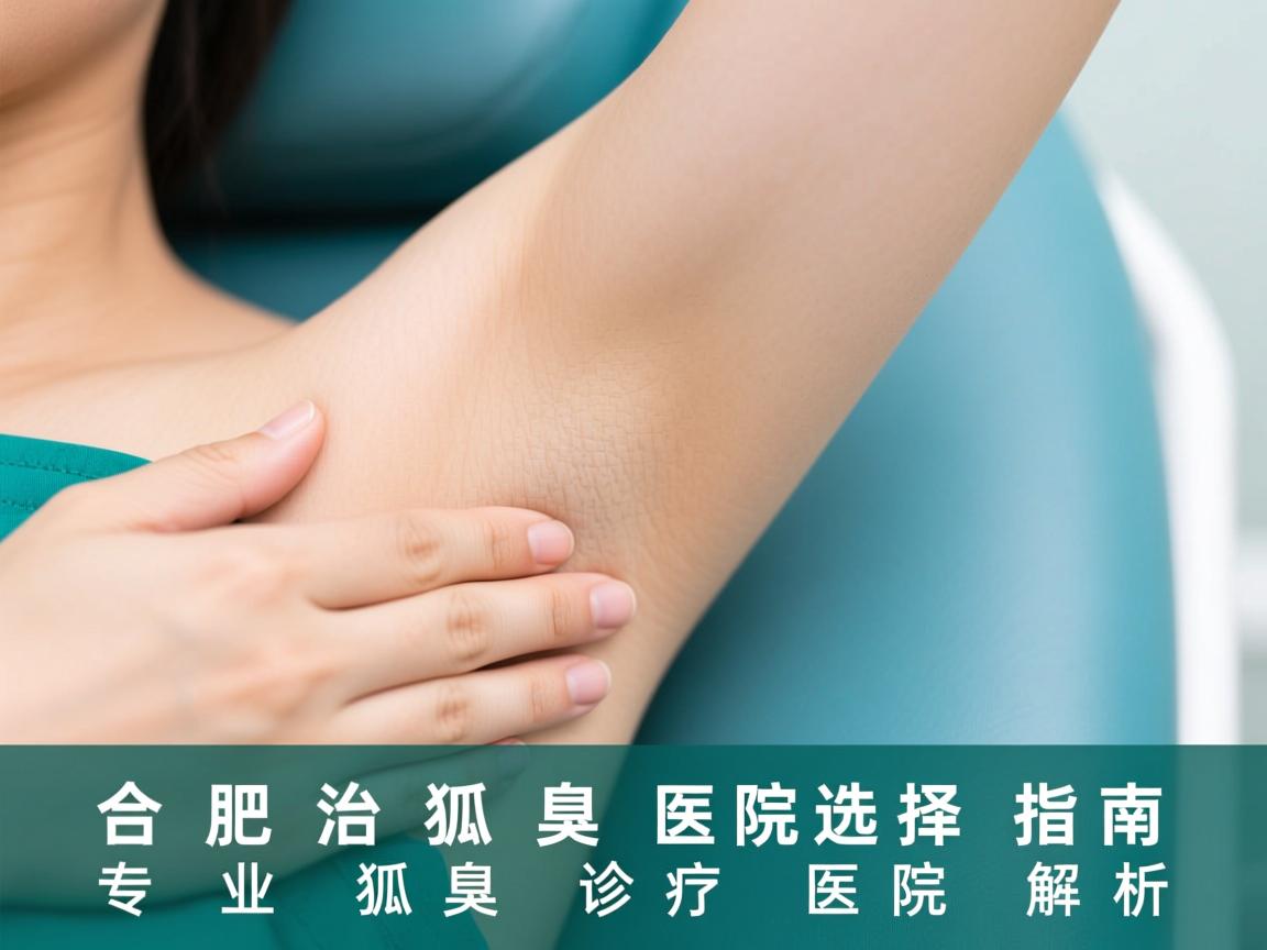 合肥治狐臭医院选择指南，专业狐臭诊疗医院解析