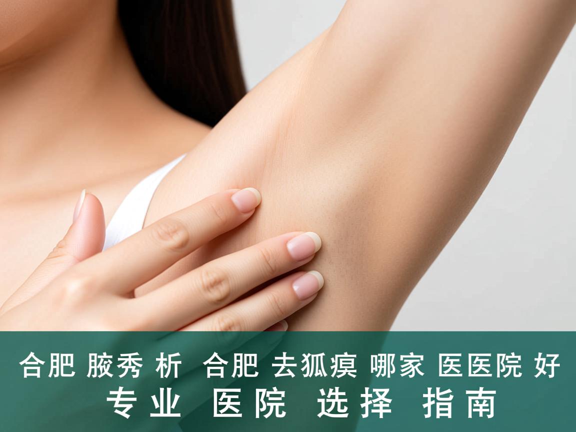 合肥腋秀解析，合肥去狐臭哪家医院好，专业医院选择指南
