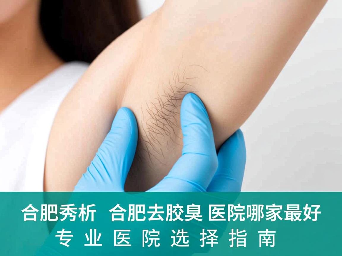 合肥腋秀解析，合肥去腋臭医院哪家最好，专业医院选择指南