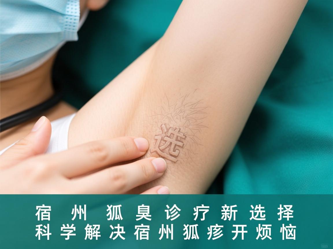 宿州狐臭诊疗新选择，科学解决宿州狐臭烦恼