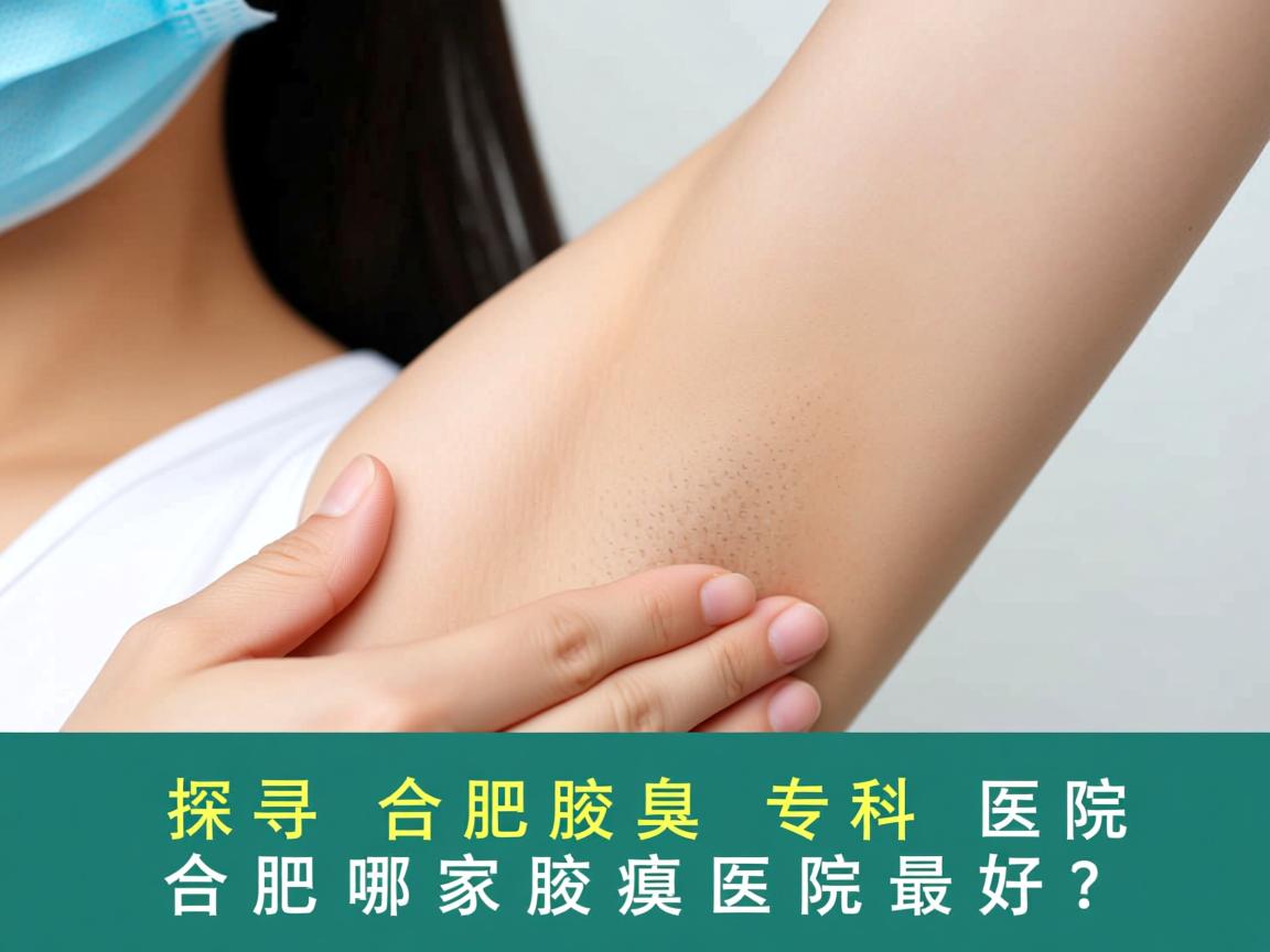 探寻合肥腋臭专科医院，合肥哪家腋臭医院最好？