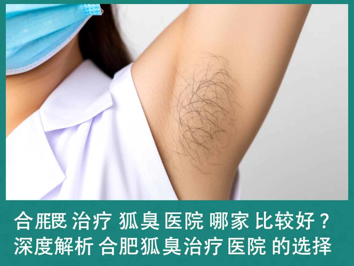 合肥治疗狐臭医院哪家比较好？深度解析合肥狐臭治疗医院的选择