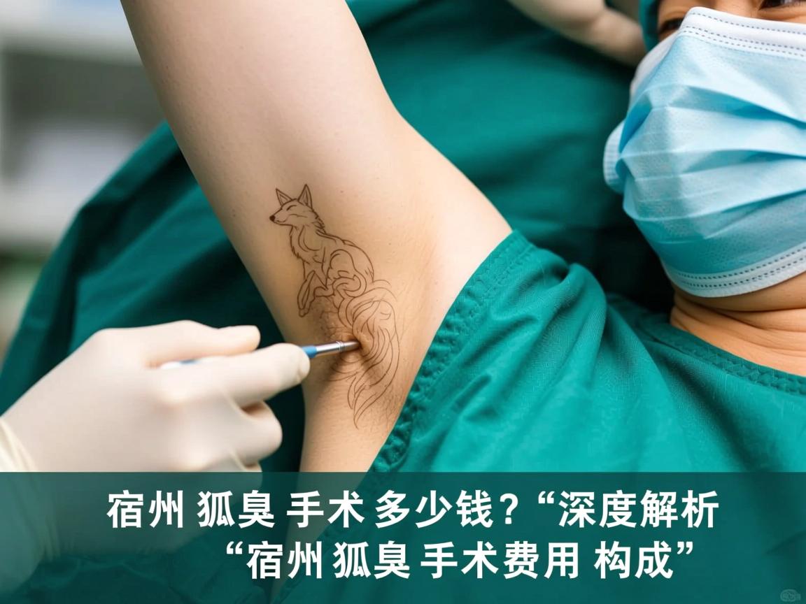 宿州狐臭手术多少钱？深度解析宿州狐臭手术费用构成