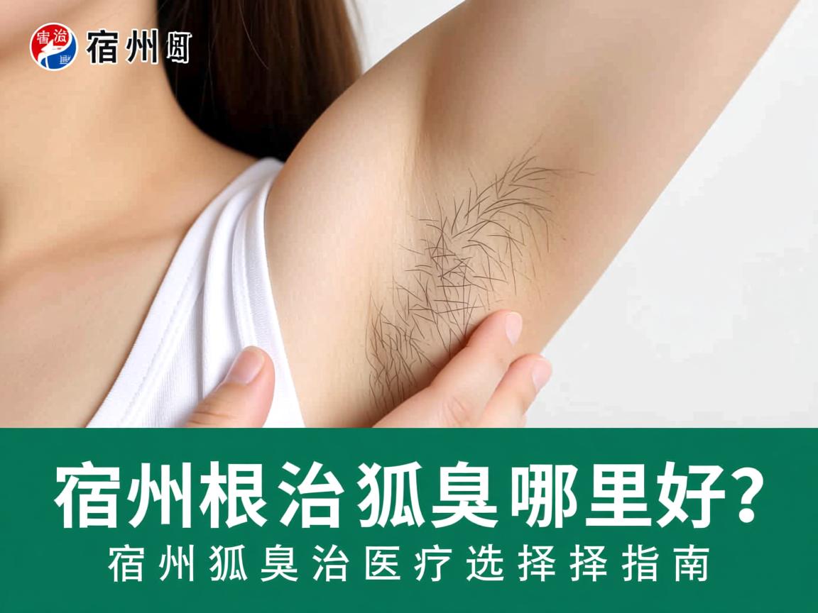 宿州根治狐臭哪里好？宿州狐臭根治医疗选择指南
