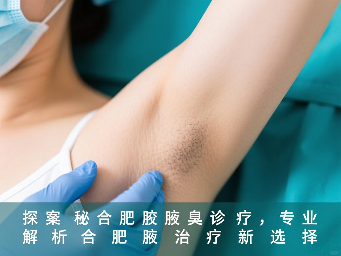 探秘合肥腋臭诊疗，专业解析合肥腋臭治疗新选择