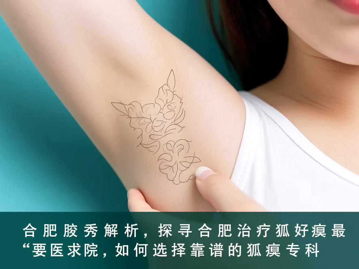 合肥腋秀解析，探寻合肥治疗狐臭最好的医院，如何选择靠谱的狐臭专科