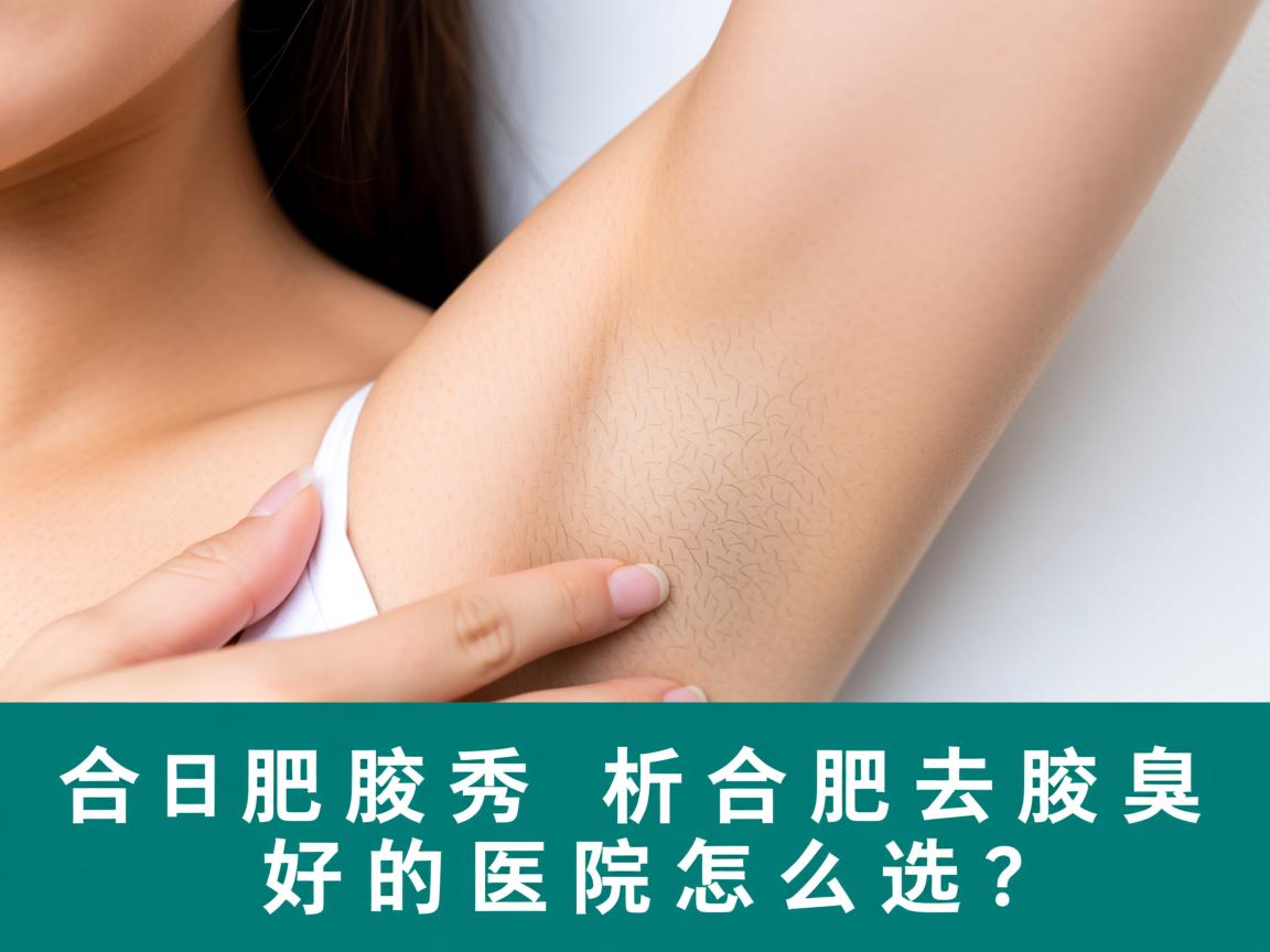 合肥腋秀解析，合肥去腋臭好的医院怎么选？