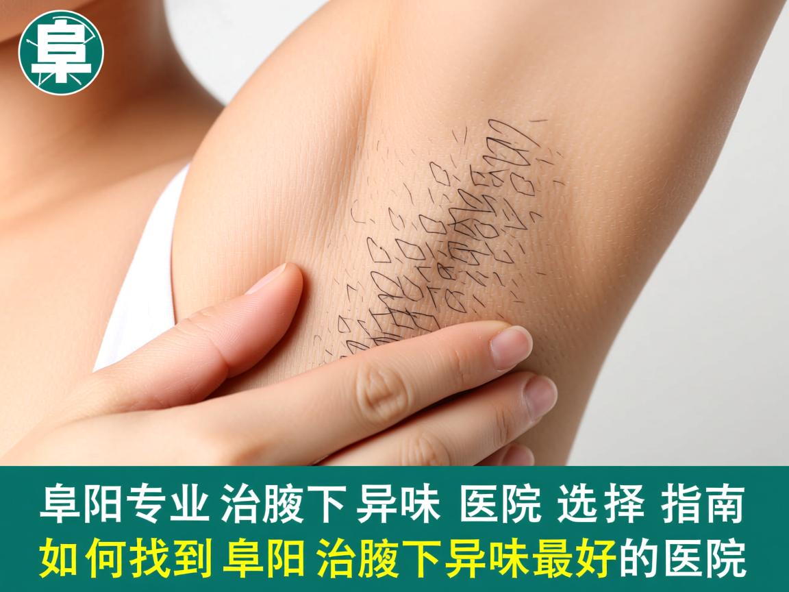 阜阳专业治腋下异味医院选择指南，如何找到阜阳治腋下异味最好的医院