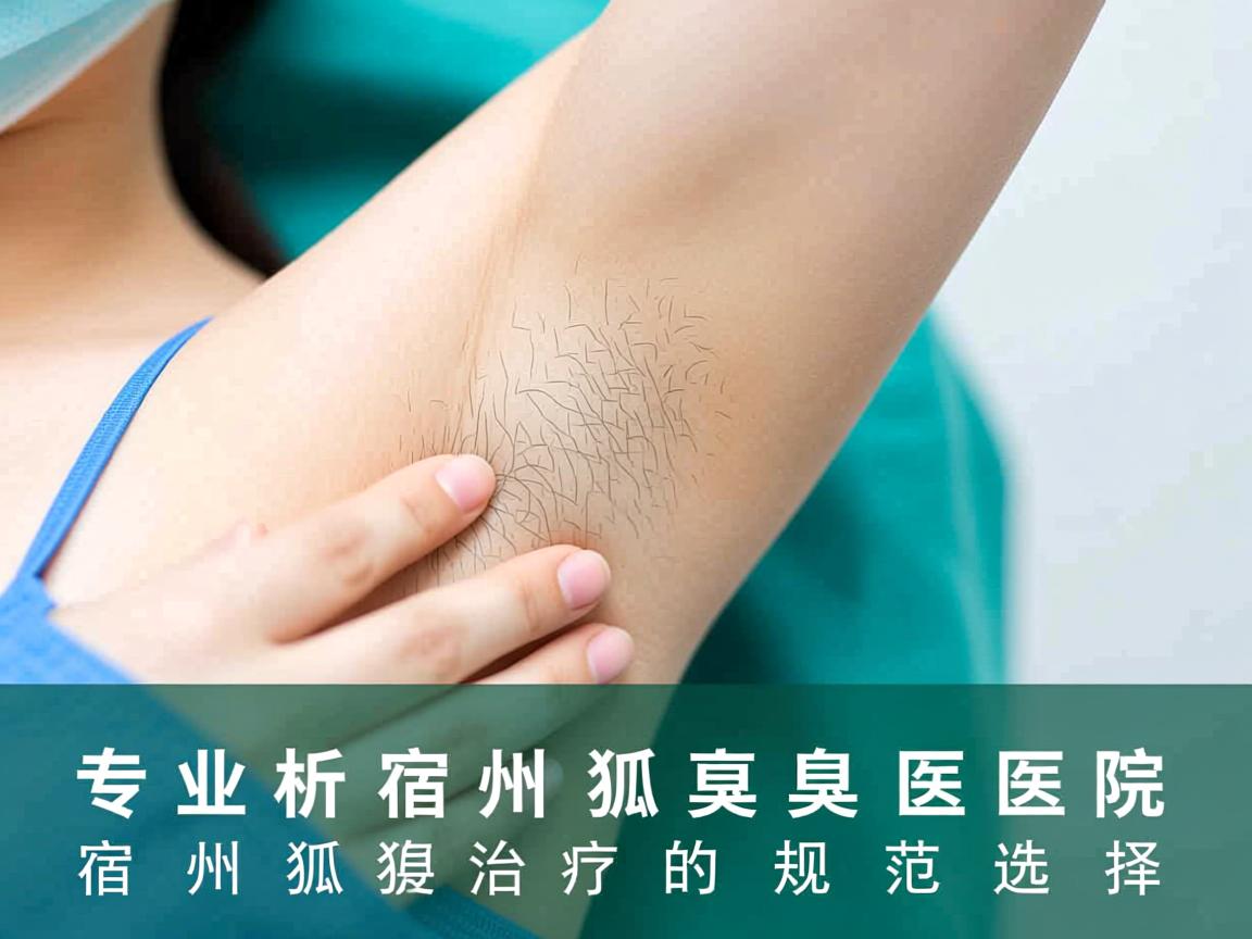 专业解析宿州狐臭医院，宿州狐臭治疗的规范选择