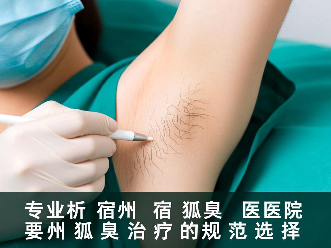 专业解析宿州狐臭医院，宿州狐臭治疗的规范选择