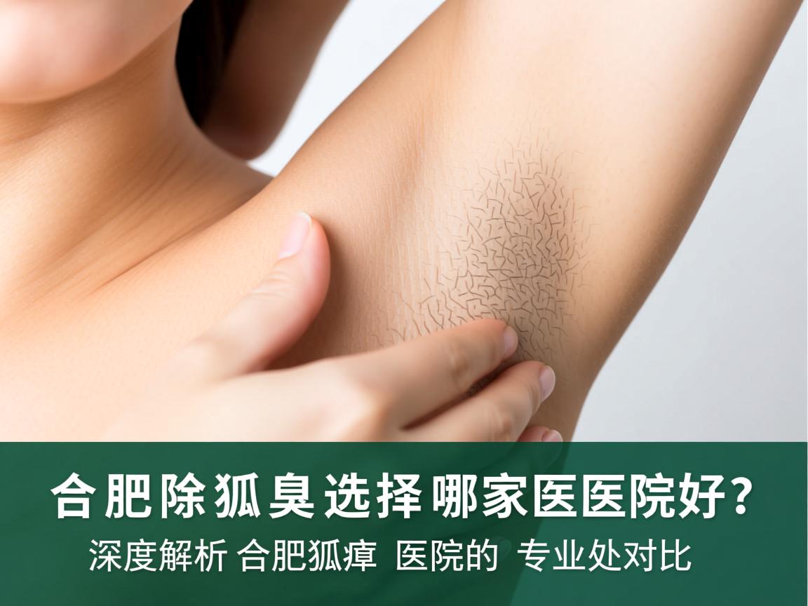 合肥除狐臭选择哪家医院好？深度解析合肥狐臭医院的专业对比