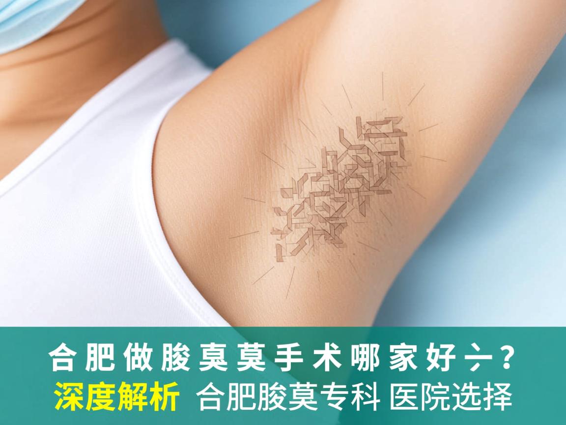 合肥做腋臭手术哪家好？深度解析合肥腋臭专科医院选择