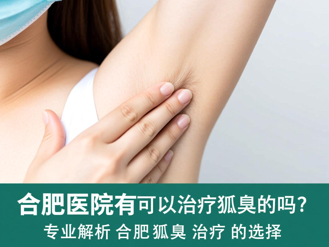 合肥医院有可以治疗狐臭的吗？专业解析合肥狐臭治疗的选择