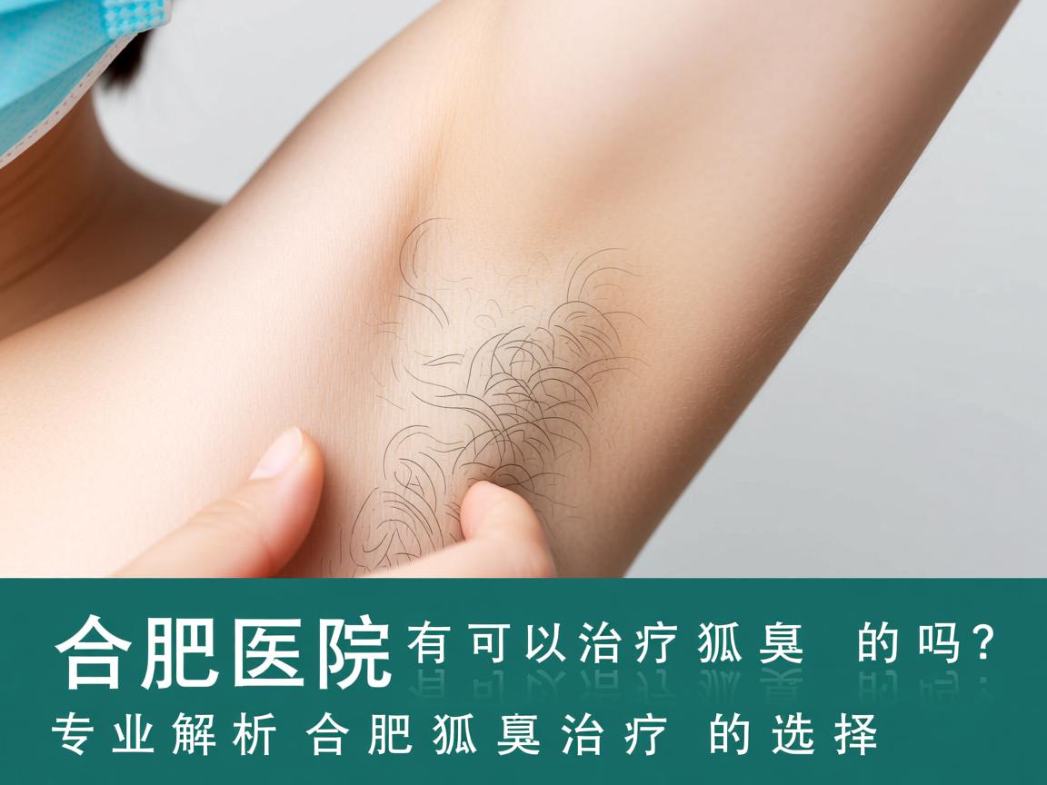 合肥医院有可以治疗狐臭的吗？专业解析合肥狐臭治疗的选择