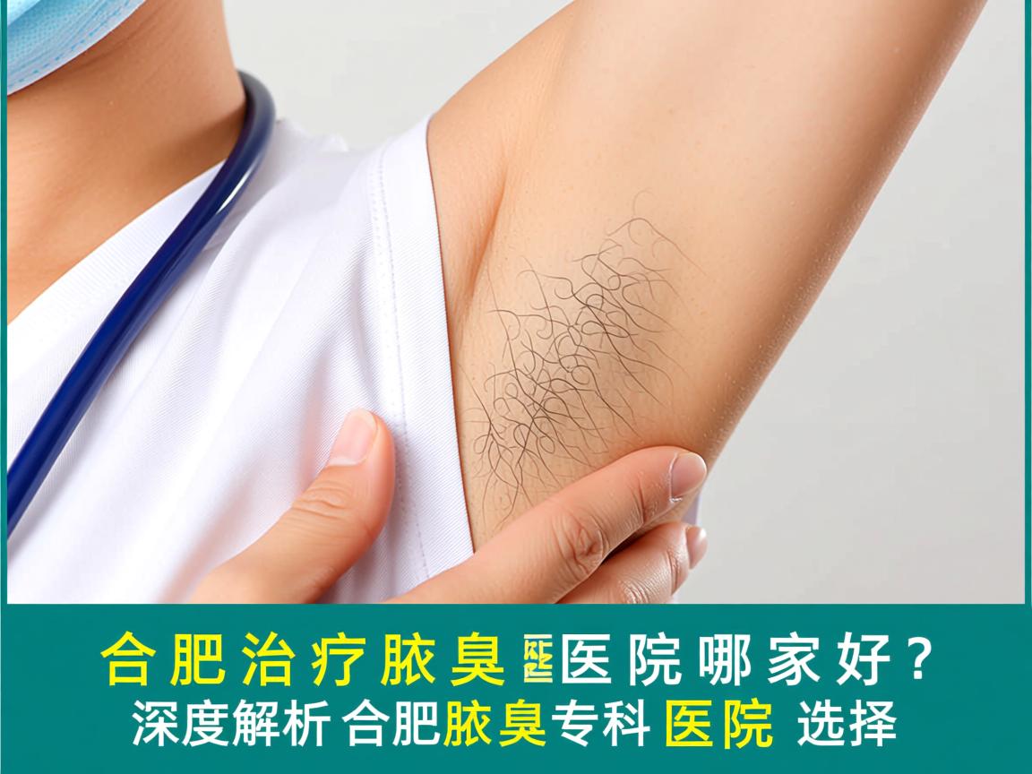 合肥治疗腋臭医院哪家好？深度解析合肥腋臭专科医院选择