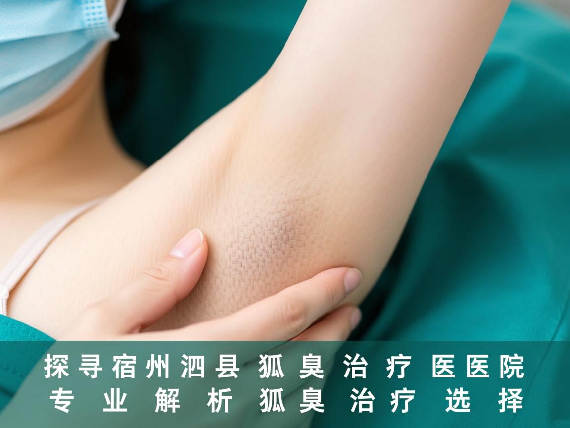 探寻宿州泗县狐臭治疗医院，专业解析狐臭治疗选择