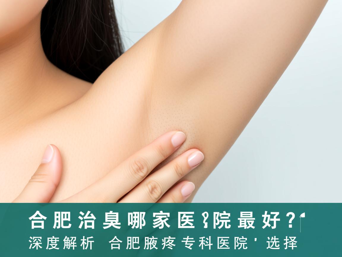 合肥治腋臭哪家医院最好？深度解析合肥腋臭专科医院的选择
