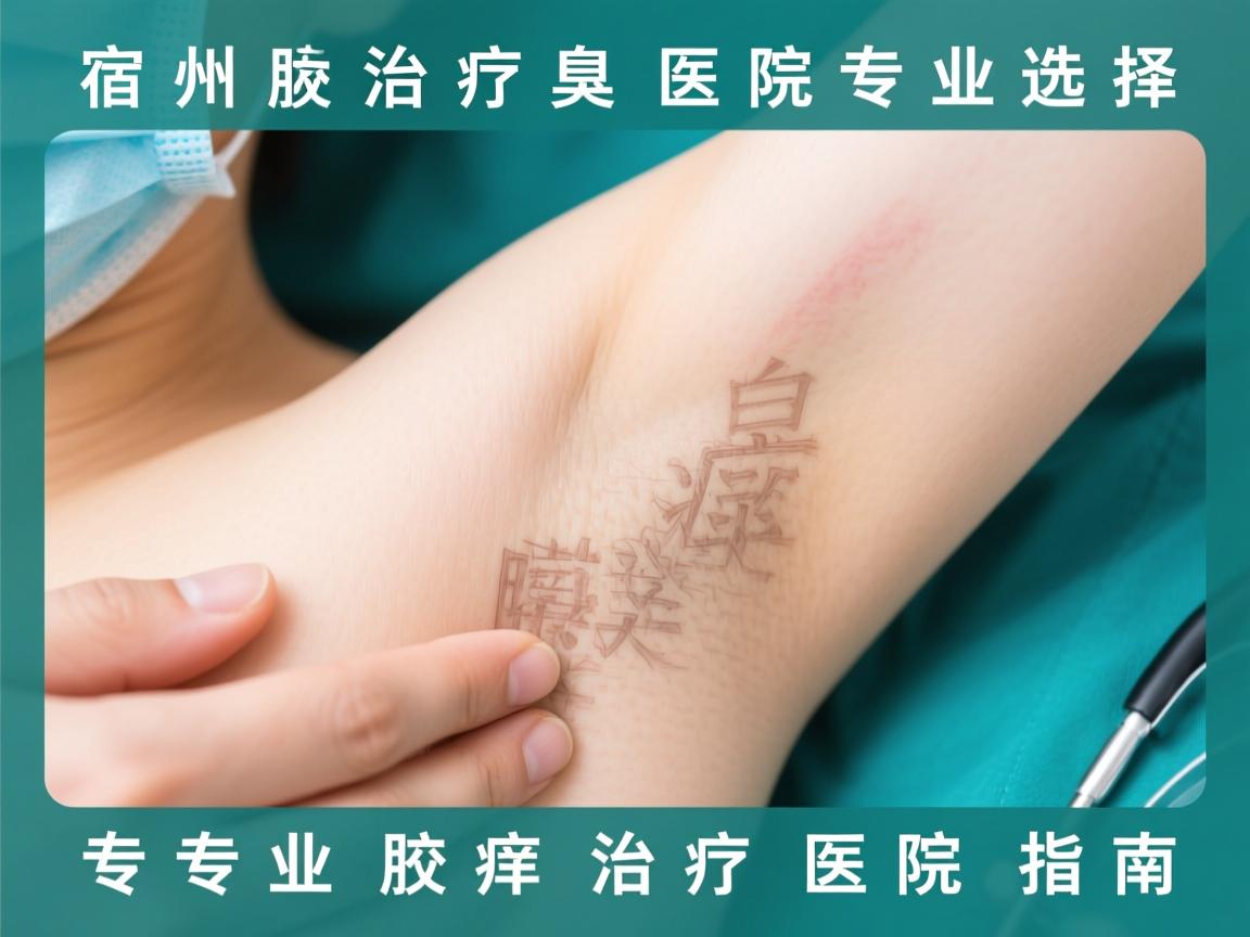 宿州治疗腋臭医院专业选择,专业腋臭治疗医院指南 宿州治疗腋臭医院专业选择,专业腋臭治疗医院指南