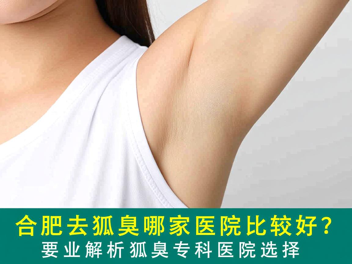 合肥去狐臭哪家医院比较好？专业解析狐臭专科医院选择