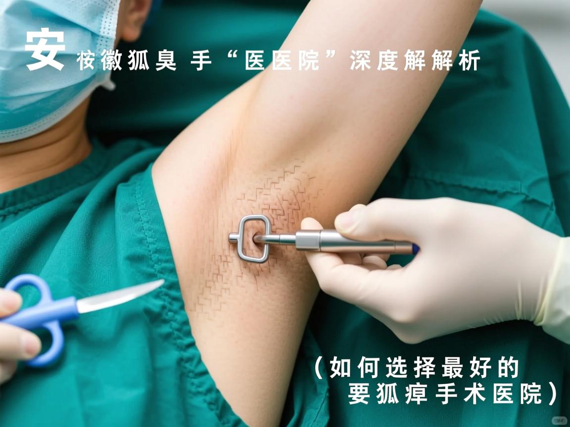 安徽狐臭手术医院深度解析，如何选择最好的狐臭手术医院