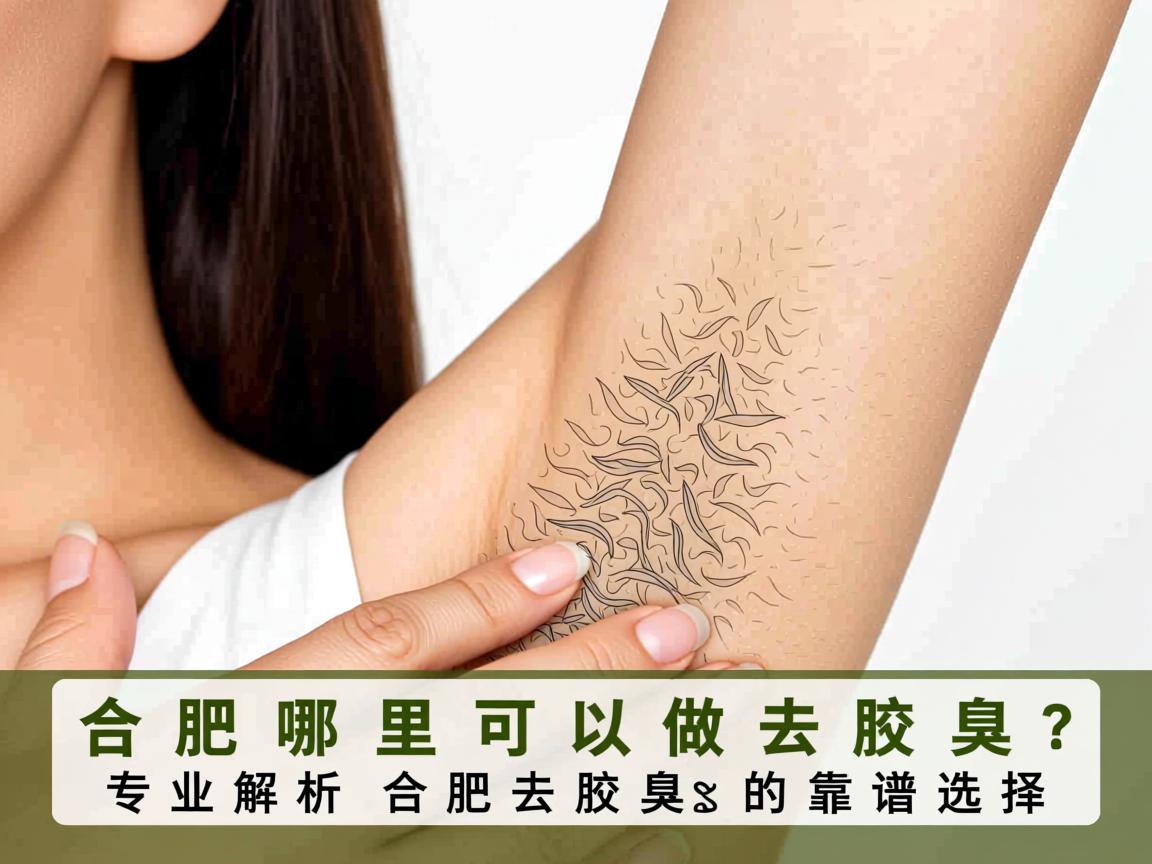 合肥哪里可以做去腋臭？专业解析合肥去腋臭的靠谱选择
