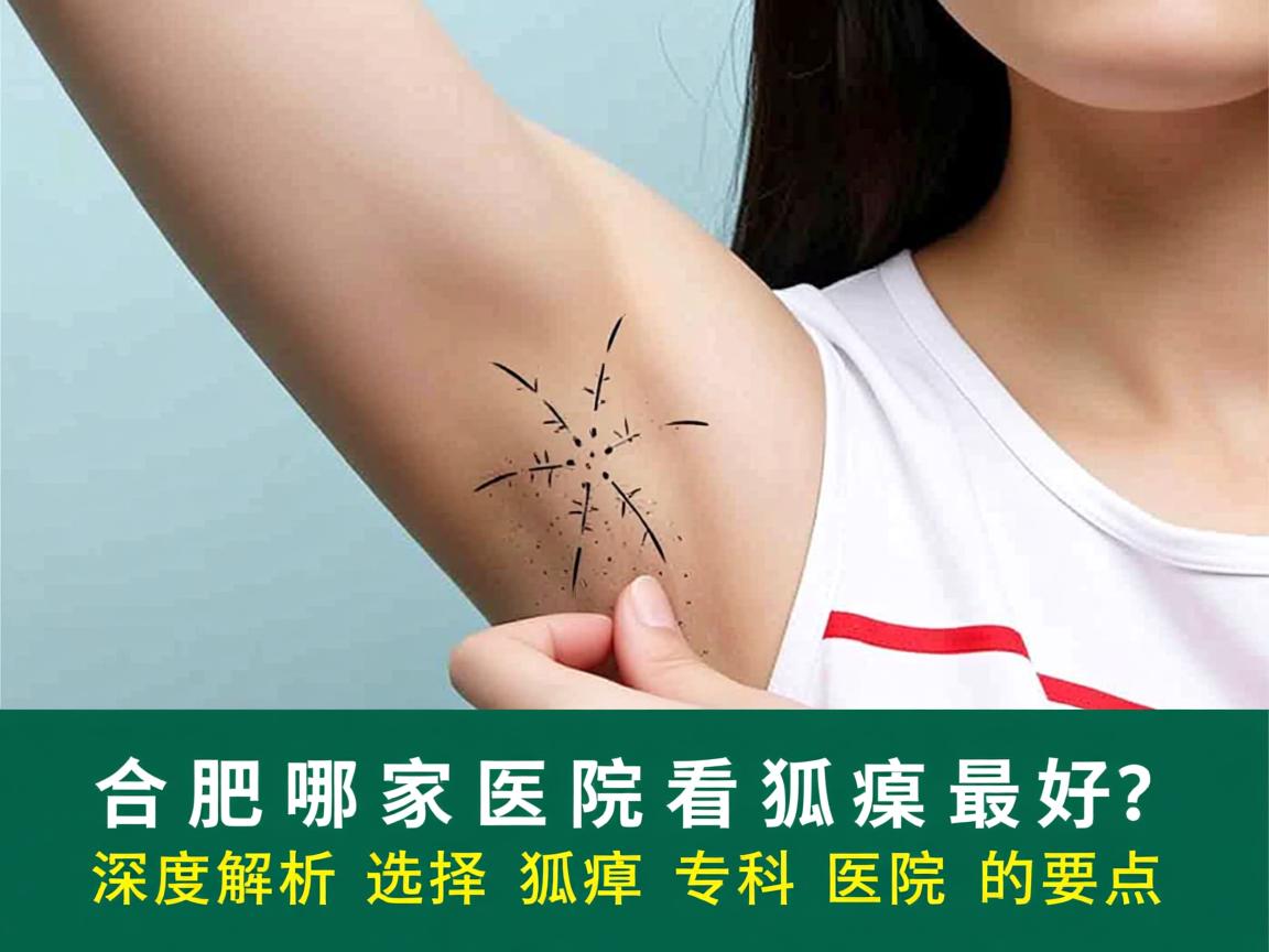 合肥哪家医院看狐臭最好？深度解析选择狐臭专科医院的要点